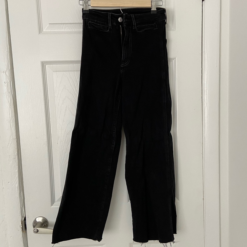Black H&M High-Waisted Jeans